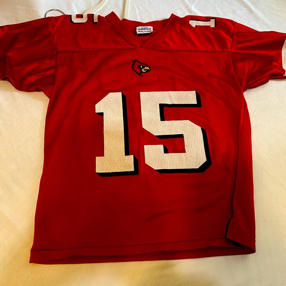 Louisville Cardinals Youth size medium M 10/12 jersey.